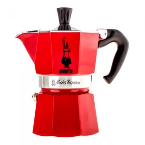 Kaffeebereiter Bialetti „Moka Express 3-cup Red“