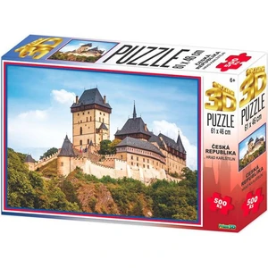 HM Studio 3D puzzle ČR Hrad Karlštejn 500 ks