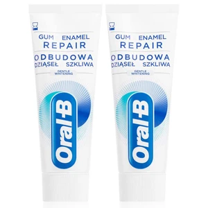 Oral B Gum & Enamel Repair Gentle Whitening jemná bělicí zubní pasta 2 x 75 ml