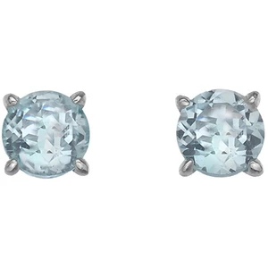 Hot Diamonds Strieborné náušnice Hot Diamonds Anais modrý Topaz AE012