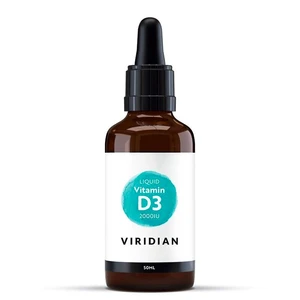 Viridian Liquid Vitamín D 50 ml