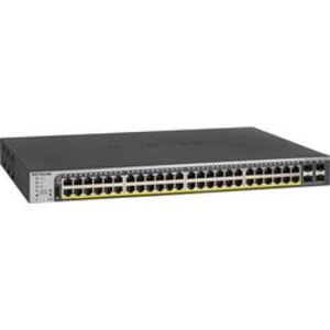 NETGEAR 48-Port Gigabit PoE+ (760W)  SmartManaged Pro Switch with 4 SFP Ports