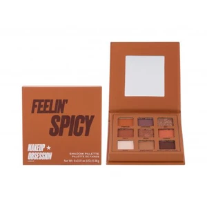 Makeup Obsession Mini Palette paletka očných tieňov odtieň Feelin' Spicy 11,7 g