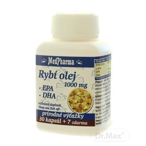 MedPharma RYBI OLEJ 1000 mg - EPA, DHA