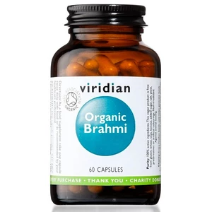 VIRIDIAN Brahmi Organic – 60 kapslí