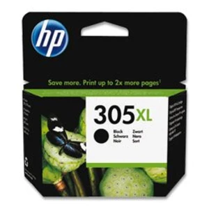 Cartridge HP 305XL, 240 stran (3YM62AE) čierna atramentová kazeta • pre tlačiarne HP • farba čierna • na 240 strán tlače • objem 4 ml