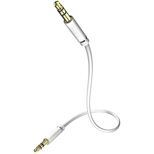 Kabel jack 3,5 mm ? Jack 3,5 mm, 1,5 m, bílý, inakustik