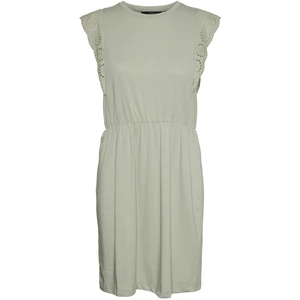 Vero Moda Dámske šaty VMHOLLYN 10265206 Desert Sage L