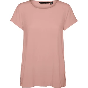 Vero Moda Dámske tričko VMBECCA Regular Fit 10248152 Misty Rose S