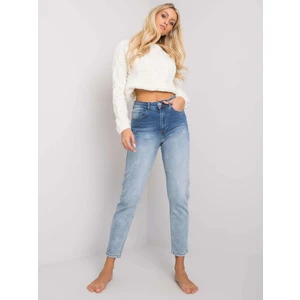 Blue high-waisted denim from Manaus