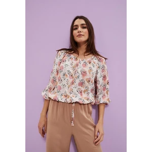 Patterned shirt blouse
