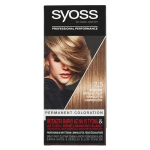 Syoss Color permanentná farba na vlasy odtieň 7-5 Natural Ashy Blond