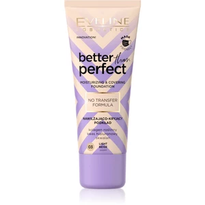 Eveline Cosmetics Better than Perfect krycí make-up s hydratačním účinkem odstín 03 Light Beige Warm 30 ml