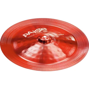 Paiste Color Sound 900 Platillo China 14" Rojo