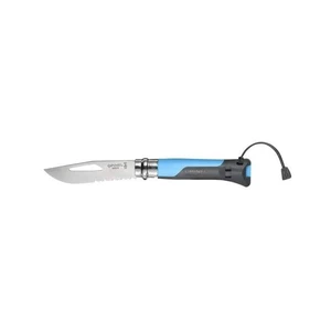 Opinel N°08 Stainless Steel Outdoor Plastic Blue Coltello turistiche