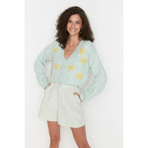 Trendyol Cardigan - Green - Regular fit