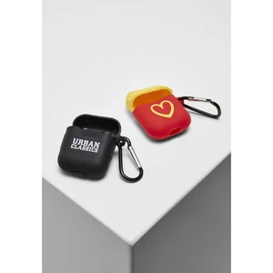 Earphone Case 2-Pack Black/yellow One Size