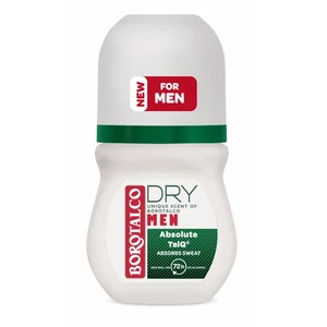 Borotalco MEN Dry guličkový dezodorant roll-on 72h Vône Unique Scent of Borotalco 50 ml