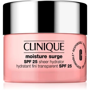 Clinique Moisture Surge™ SPF 25 Sheer Hydrator denný vyživujúci a hydratačný krém SPF 25 30 ml