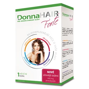 Donna Hair Forte Starostlivosť o vlasy 1-mesačný kôra 30 kapsúl