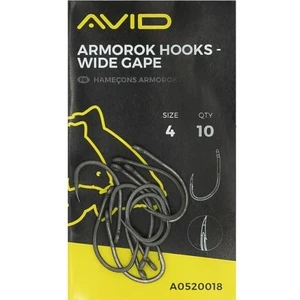 Avid carp háčky armorok hooks wide gape - 8