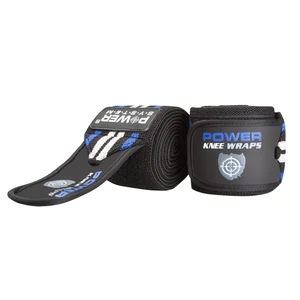 Power System Bandáže na kolená Knee Wraps modré 2 ks