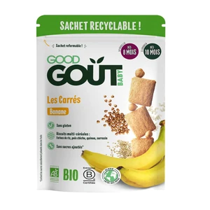 GOOD GOUT Banánové vankúšiky BIO 50 g