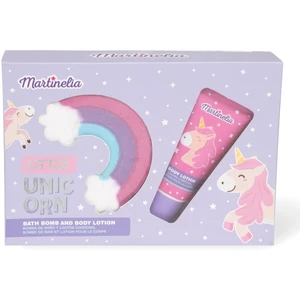 Martinelia Little Unicorn Bath Bomb & Body Lotion darčeková sada (pre deti)