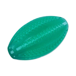 Míček Dog Fantasy Dental Mint rugby zelený 9cm