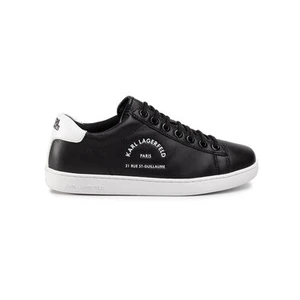 Sneakersy KARL LAGERFELD - KL61238 Black Lthr