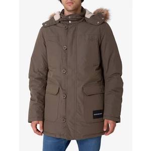 Calvin Klein Jacket Fur Trimmed Hooded D, 371 - Men's
