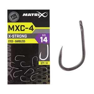 Matrix háčiky mxc-4 barbless eyed 10 ks - 18