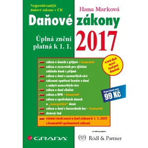 Daňové zákony 2017, Marková Hana