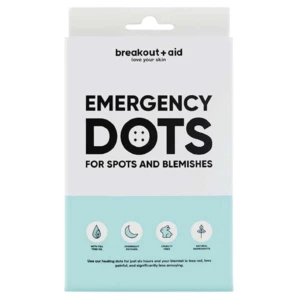 My White Secret Breakout + Aid Emergency Dots lokálna starostlivosť proti akné na tvár, dekolt a chrbát s aloe vera