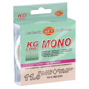 Wft vlasec kg mono green 300 m - 0,35 mm 13 kg