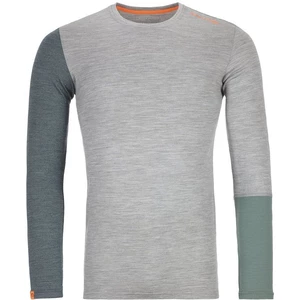 Ortovox 185 Rock 'N' Wool Mens Long Sleeve Shirt Grey Blend M