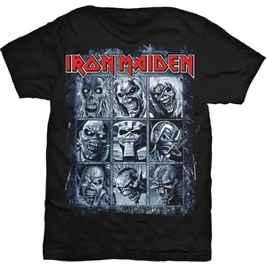 Iron Maiden Koszulka Nine Eddies Czarny-Graficzny XL
