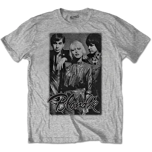 Blondie Koszulka Band Promo Graficzny-Szary S