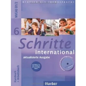 Schritte international 6, Aktual Kursbuch + Arbeitsbuch mit Audio-CD - Silke Hilpert