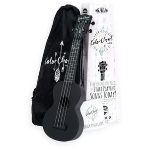 Kala KA-KALA-LTP-SET-CC Sopránové ukulele Černá