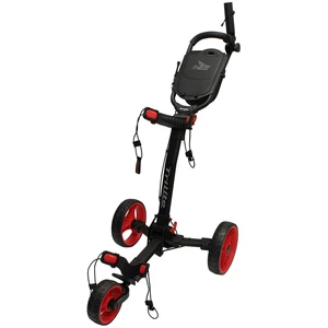 Axglo TriLite Black/Red Manuálny golfový vozík
