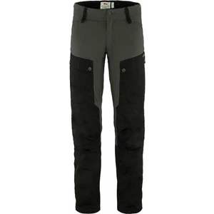 Fjällräven Pantaloni Keb Trousers M Reg Black/Stone Grey 50