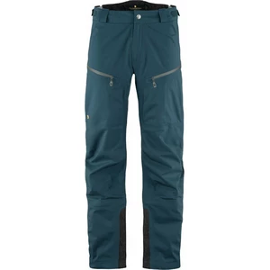 Fjällräven Pantalones para exteriores Bergtagen Eco-Shell Trousers Mountain Blue 46