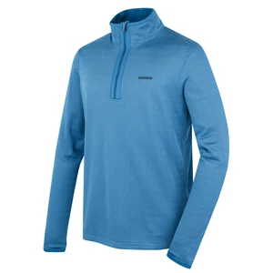 Men's sweatshirt with turtleneck HUSKY Artic M blue
