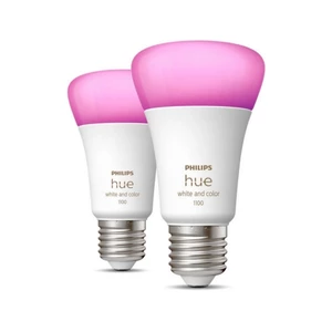 Philips Lighting Hue LED žiarovka (sada 2 ks) 871951429131700 En.trieda 2021: F (A - G) Hue White & Col. Amb. E27 Doppel