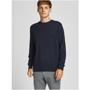 Tmavě modrý svetr Jack & Jones Ray - Pánské