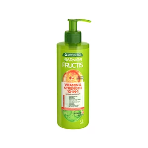 Garnier Bezoplachová posilňujúca starostlivosť na vlasy Fructis Vitamin & Strength (Leave-in Cream) 400 ml