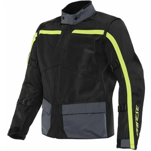 Dainese Outlaw Black/Ebony/Fluo Yellow 64 Kurtka tekstylna