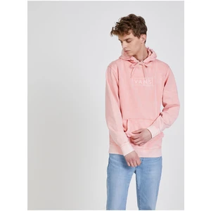 Růžová pánská mikina s kapucí VANS - Pánské