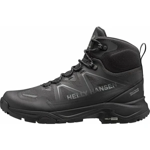 Helly Hansen Scarpe outdoor da uomo Cascade Mid HT Black/New Light Grey 45